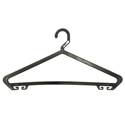 100 perchas negras para ropa de 40 cm.